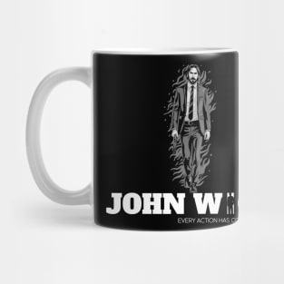 John Wick Fire Mug